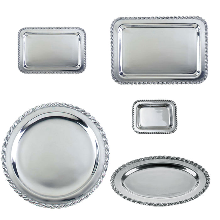 Pewter Small Rectangular Tray