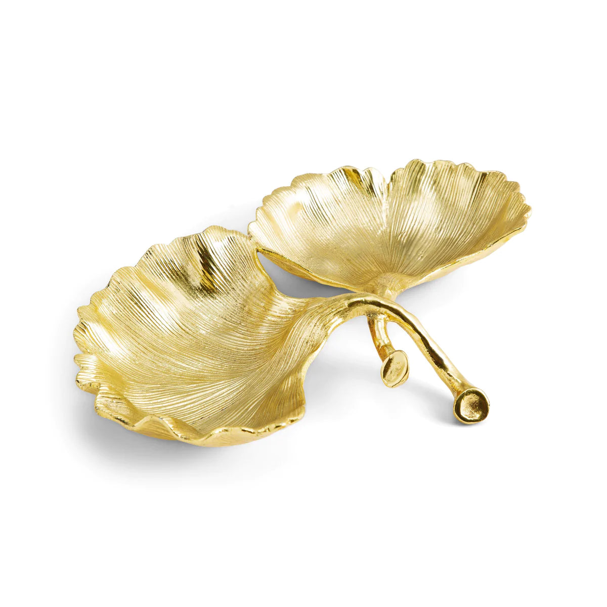 Ginkgo Double Compartment Dish
