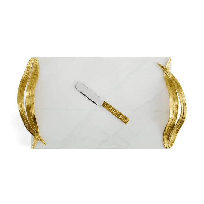Michael Aram Palm Cheese Board with Knife