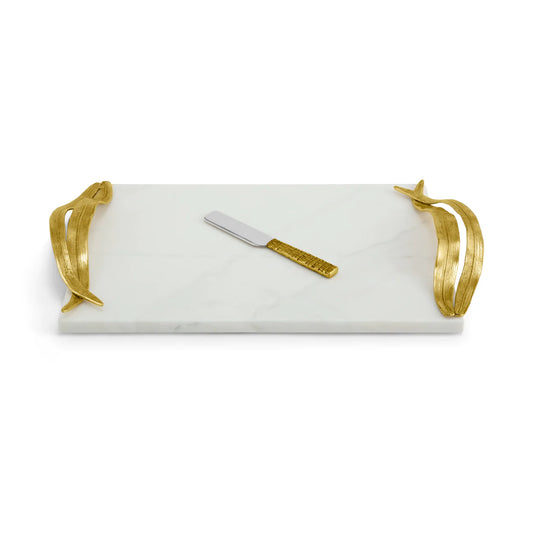 Michael Aram Palm Cheese Board with Knife