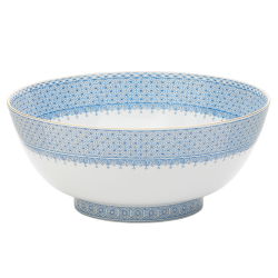 Mottahedeh Cornflower Lace Round Bowl
