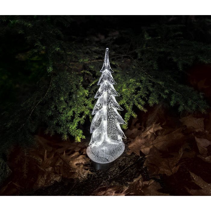 Simon Pearce Silver Leaf Evergreen