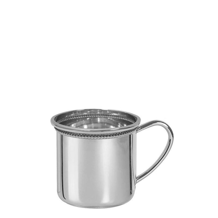Salisbury - Cambridge Sterling Baby Cup with Beading
