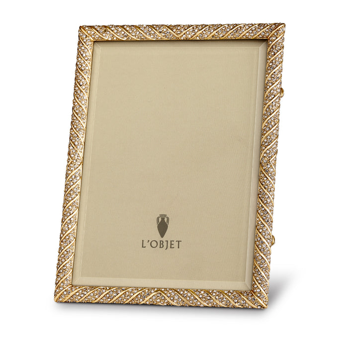 Deco Twist Pave Frame